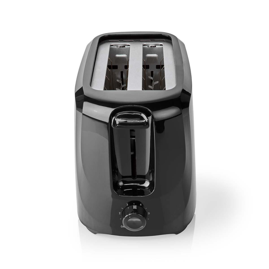 Тостер з двома відділеннями 700W/230V чорний