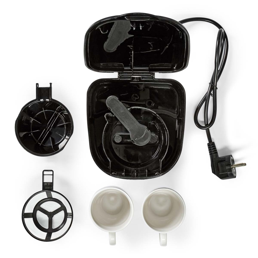 Кавоварка на дві чашки 450W/230V 0,25 л