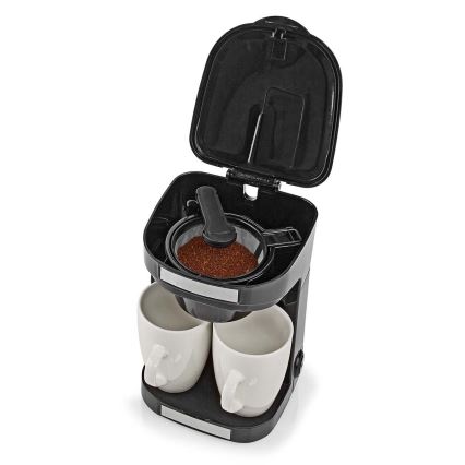 Кавоварка на дві чашки 450W/230V 0,25 л