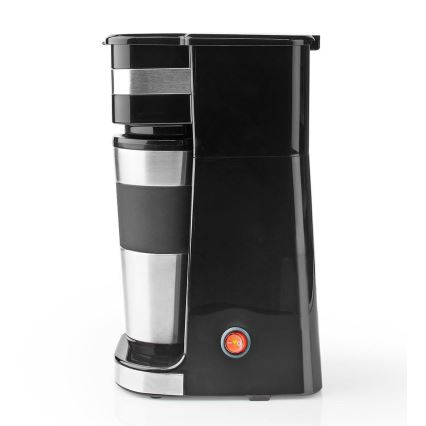 Кавоварка на одну чашку 0,4 л з дорожньою чашкою