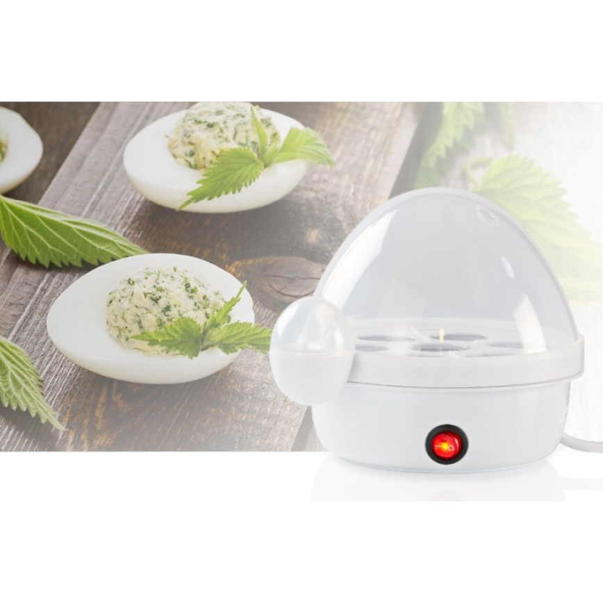 Яйцеварка 350 Вт/230 В біла