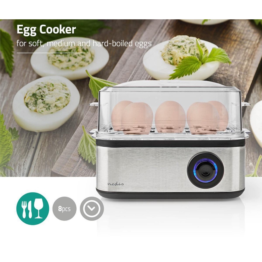 Яйцеварка 500 Вт/230 В нержавіюча сталь