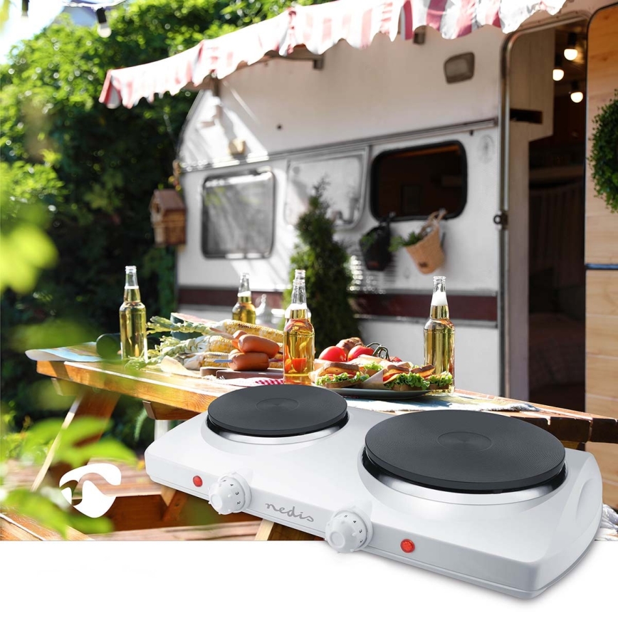 Электрическая плита на две конфорки 15,5 см и 18,5 см 2300W/230V