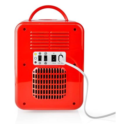 Портативный мини-холодильник 50W/230V красный