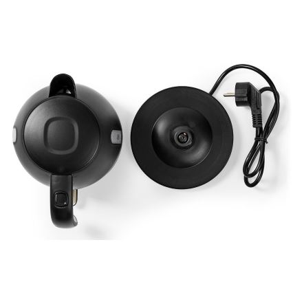 Електрочайник 1 л 2150W/230V чорний