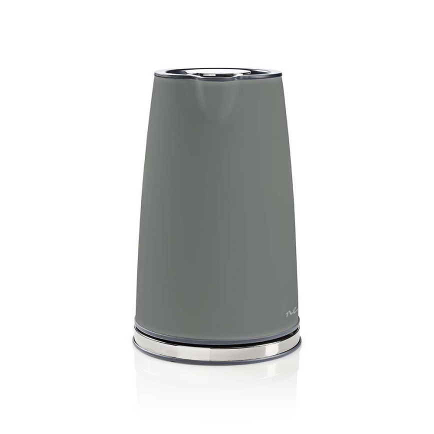 Nedis KAWK510EGY - Чайник 1,7 л 1850-2200W/230V серый
