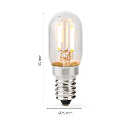 Світлодіодна лампа для витяжки T25 E14/2W/230V 2700K