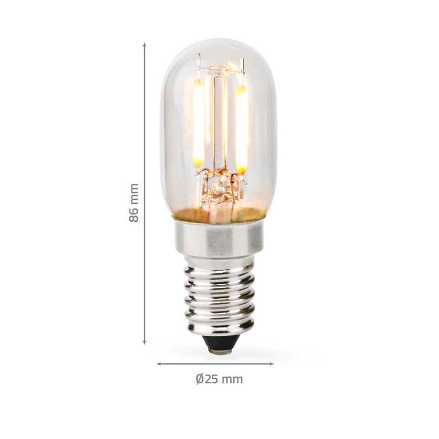 Светодиодная лампочка для вытяжки T25 E14/2W/230V 2700K