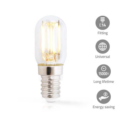 Світлодіодна лампочка для холодильника T22 E14/1,5W/230V 1800K