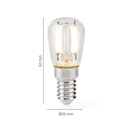 Светодиодная лампочка для холодильника T26 E14/2W/230V 2700K