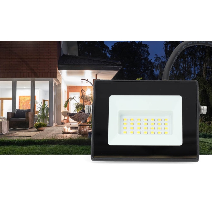 Светодиодный прожектор LED/20W/230V 4000K IP65