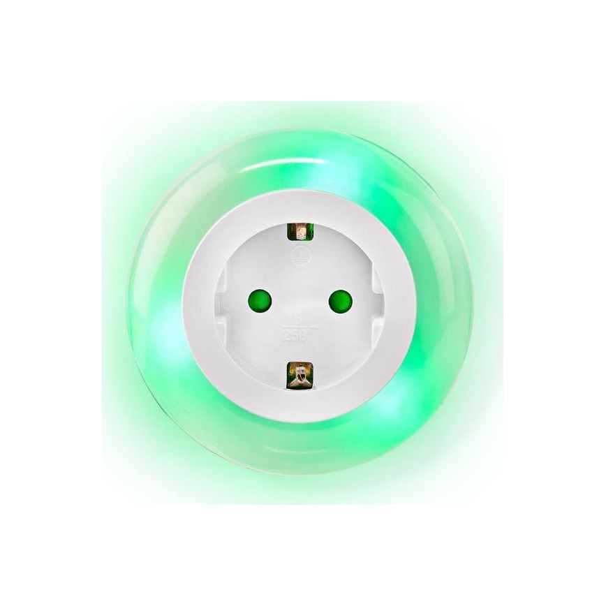 LED Нічний світильник з датчиком LED/0,6W/230V