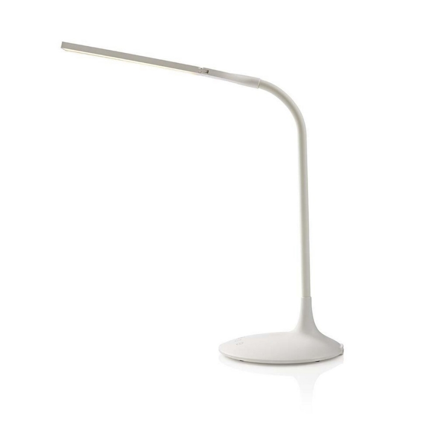 Настільна LED лампа з регулюванням яскравості LED/6W/5V 2200 mAh білий