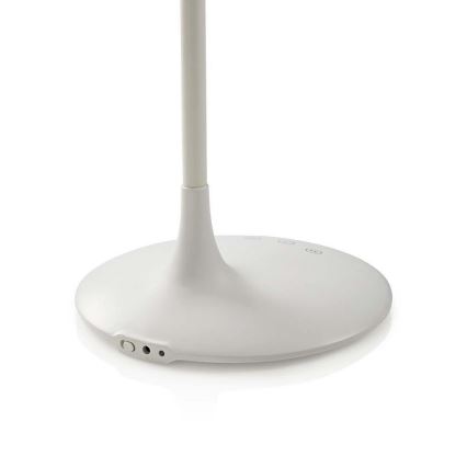 Настільна LED лампа з регулюванням яскравості LED/6W/5V 2200 mAh білий