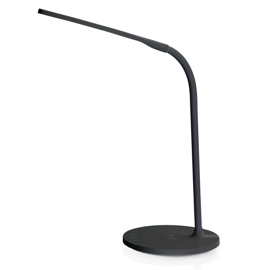 LED з регулюванням яскравості сенсорна flexibilní настільна лампа з 15W bezdrátovým зарядкою Qi LED/5,5W/230V 2700-6500K чорний