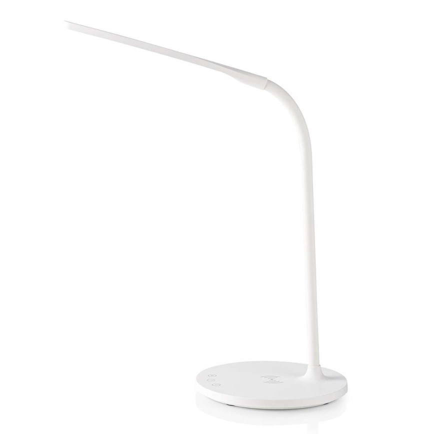 LED з регулюванням яскравості сенсорна flexibilní настільна лампа з 15W bezdrátovým зарядкою Qi LED/5,5W/230V 2700-6500K білий