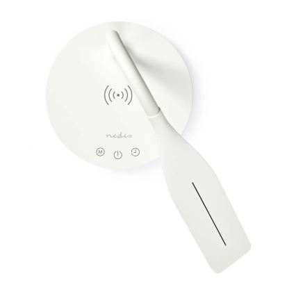 LED з регулюванням яскравості сенсорна flexibilní настільна лампа з 15W bezdrátovým зарядкою Qi LED/5,5W/230V 2700-6500K білий