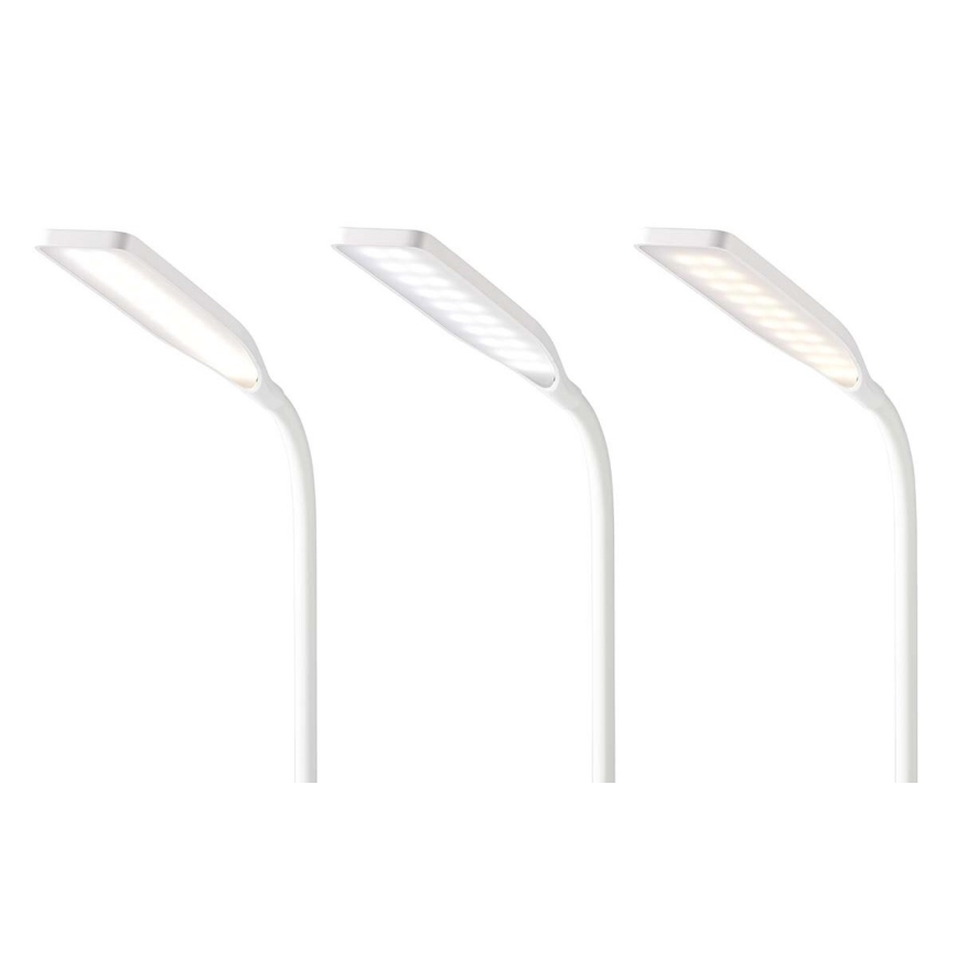 LED з регулюванням яскравості сенсорна flexibilní настільна лампа з 15W bezdrátovým зарядкою Qi LED/5,5W/230V 2700-6500K білий
