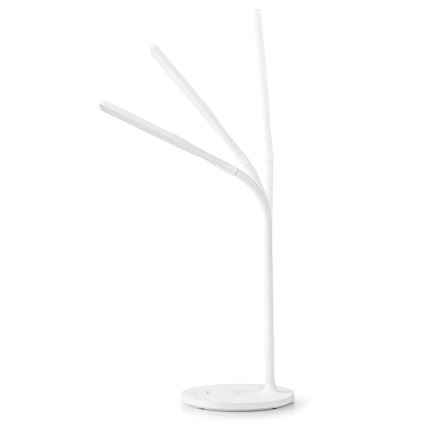 LED з регулюванням яскравості сенсорна flexibilní настільна лампа з 15W bezdrátovým зарядкою Qi LED/5,5W/230V 2700-6500K білий