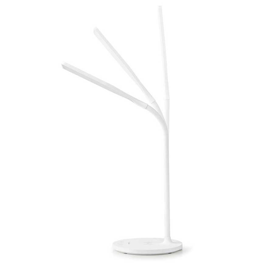 LED з регулюванням яскравості сенсорна flexibilní настільна лампа з 15W bezdrátovým зарядкою Qi LED/5,5W/230V 2700-6500K білий