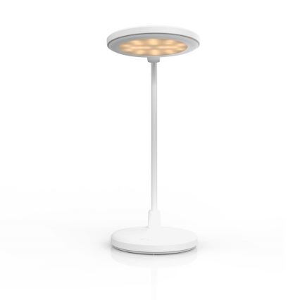 Диммируемая аккумуляторная сенсорная LED-лампа со встроенным зеркалом LED/6W/1200 mAh/3000/4000/5700K/CRI 90 белая