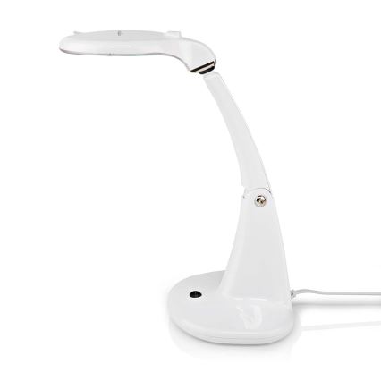 Настільна LED лампа з лупою LED/6,5W/230V 6500K