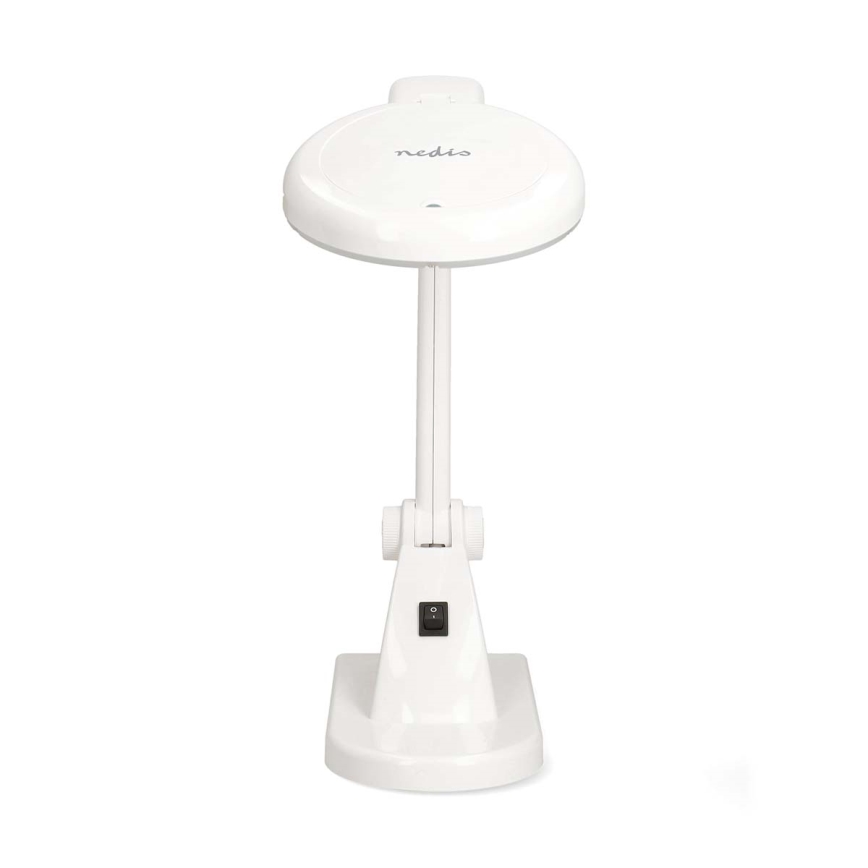 LED настольная лампа с лупой LED/6W/230V белая