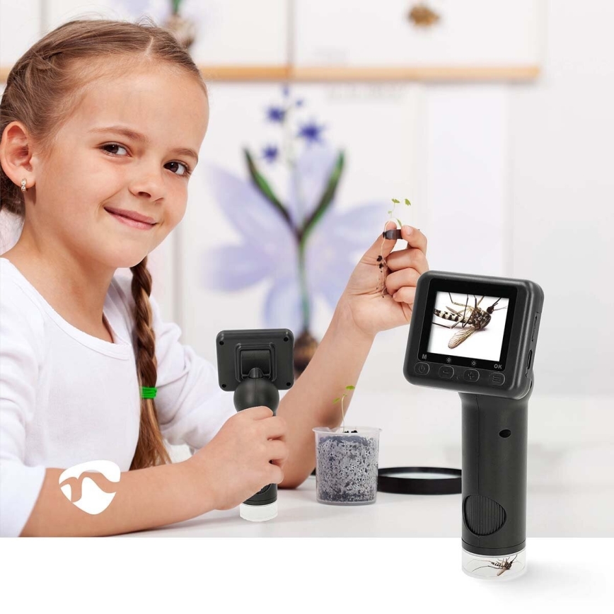 Мікроскопічна акумуляторна цифрова камера 1080p 30fps 48MP 1000 mAh