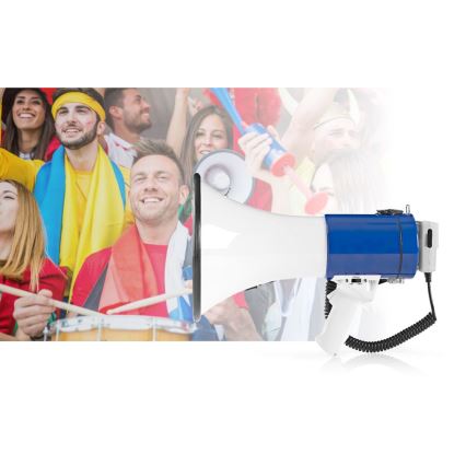 Мегафон с внешним микрофоном 25W/8xD