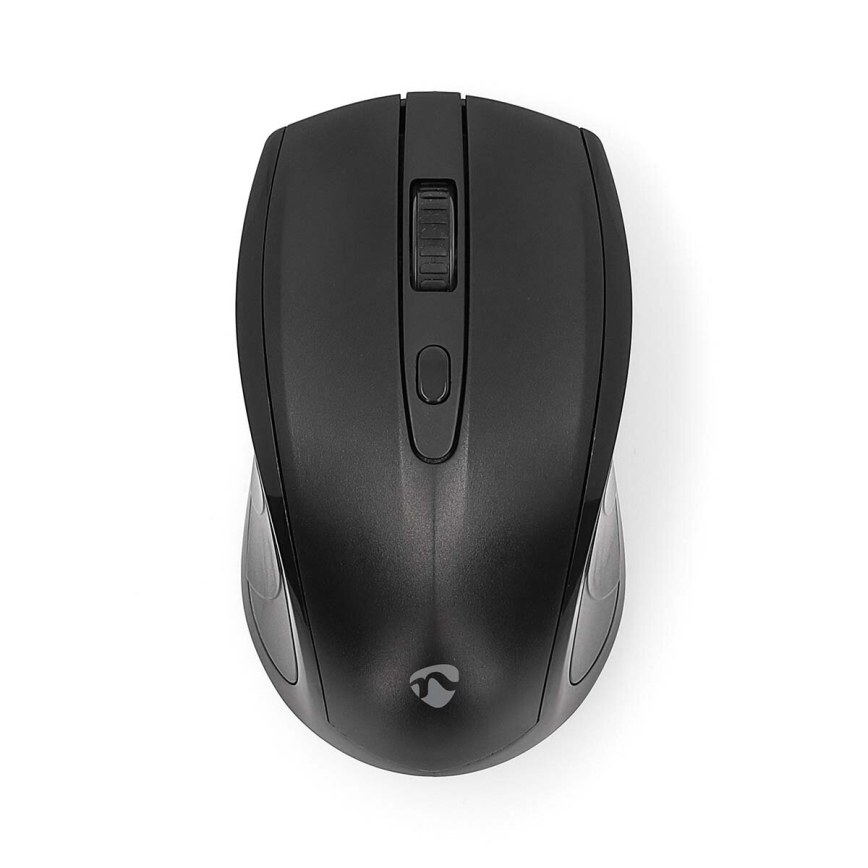 Бездротова миша 800/1200/1600 DPI 2xAAA чорний