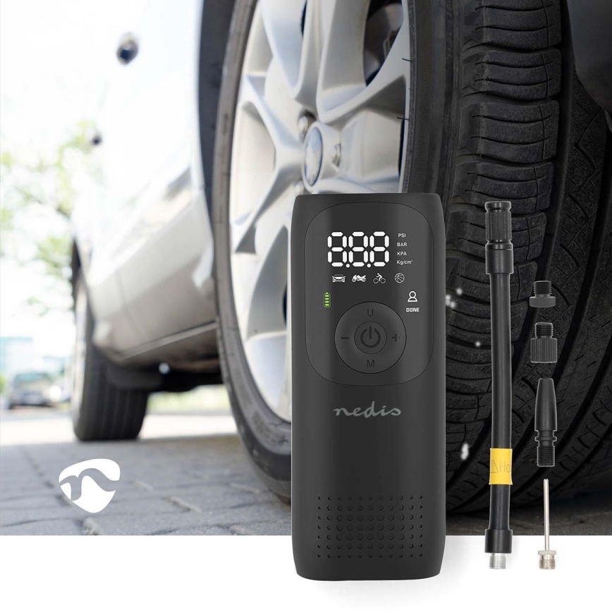 Цифровий кишеньковий компресор 4000 mAh 5V