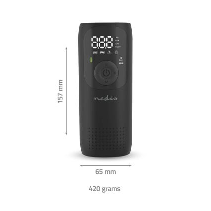 Цифровий кишеньковий компресор 4000 mAh 5V