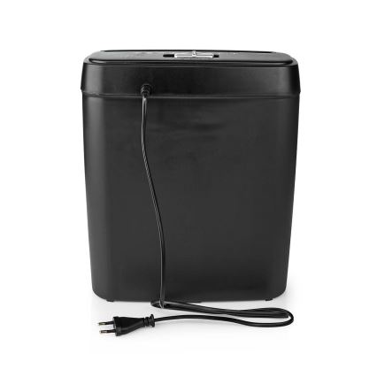 Шредер для бумаги формата A4, ёмкость 10 л, 230 В, чёрный