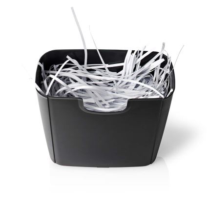 Шредер для бумаги формата A4, ёмкость 10 л, 230 В, чёрный