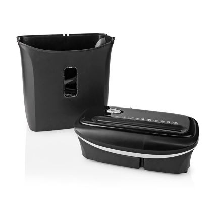 Шредер для паперу A4 об'єм 12 л 230V чорний