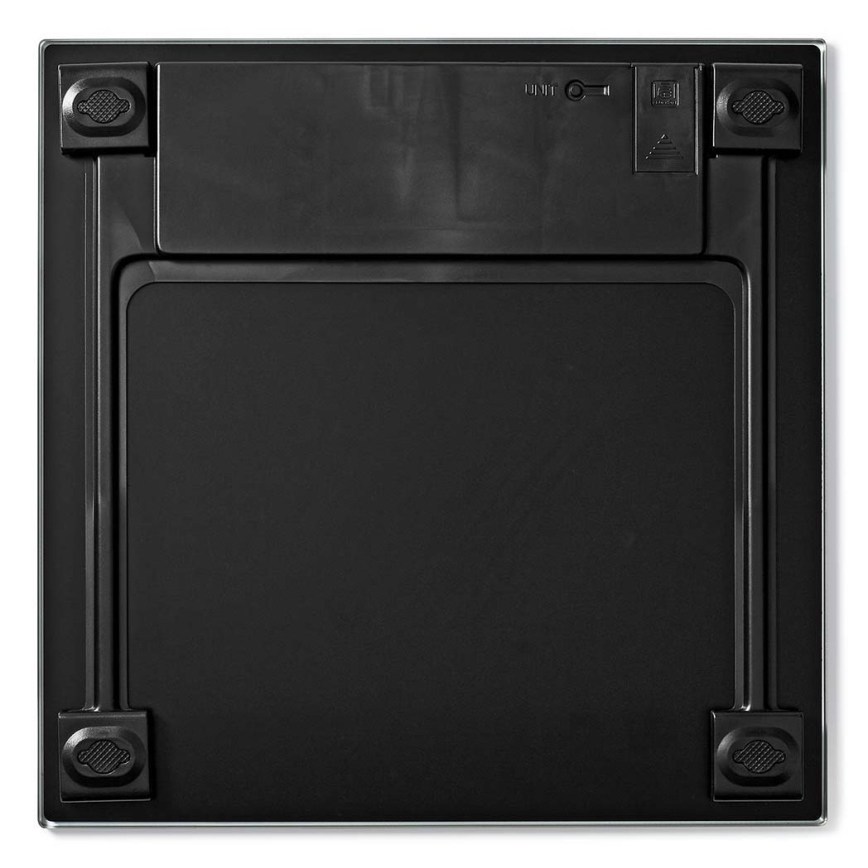 Цифрові підлогові ваги 1xCR2032 чорний