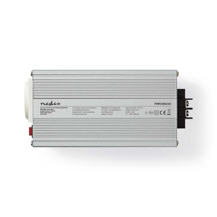 Інвертор (перетворювач напруги) мод. синус 300W/24/230V