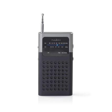 Кишенькове FM радіо 1,5W/2xAAA