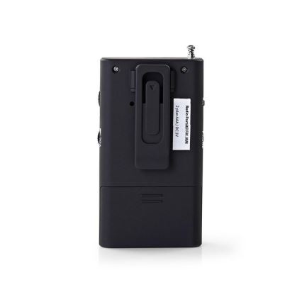 Кишенькове FM радіо 1,5W/2xAAA