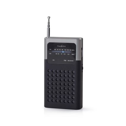Кишенькове FM радіо 1,5W/2xAAA