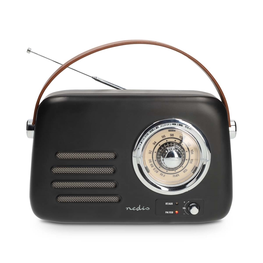 Ретро FM-радио 3 Вт/5 В 1500 мА·ч