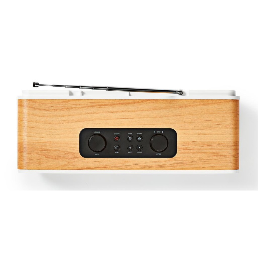 Багатофункціональне інтернет-радіо 34W/230V DAB+ FM Wi-Fi Bluetooth USB + дистанційне керування
