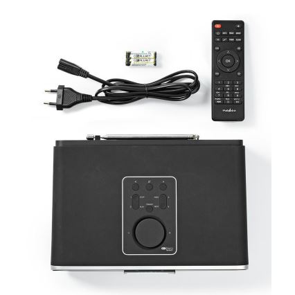 Многофункциональное интернет-радио 42W/230V DAB+ FM Wi-Fi Bluetooth USB + пульт ДУ