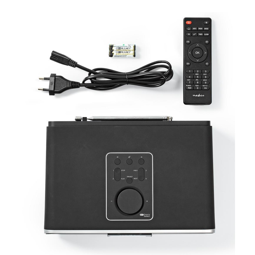 Многофункциональное интернет-радио 42W/230V DAB+ FM Wi-Fi Bluetooth USB + пульт ДУ