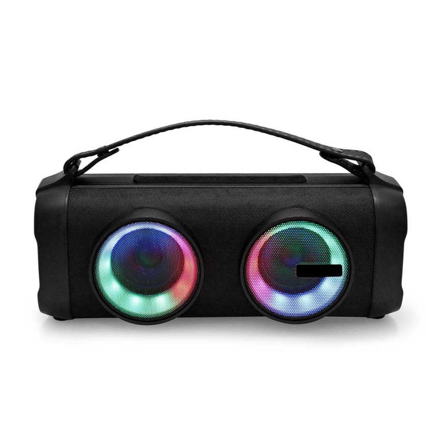 Аккумуляторная колонка со светодиодной RGB-подсветкой 24W/3000 mAh IPX5