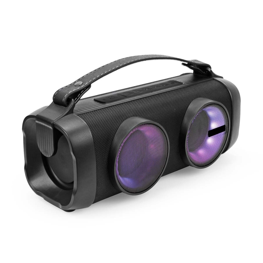 Аккумуляторная колонка со светодиодной RGB-подсветкой 24W/3000 mAh IPX5