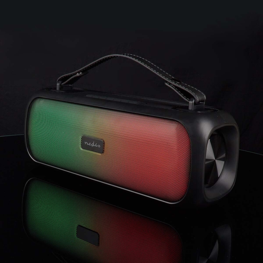 Акумуляторна колонка зі світлодіодним RGB-підсвічуванням 45W/3000 mAh IPX5
