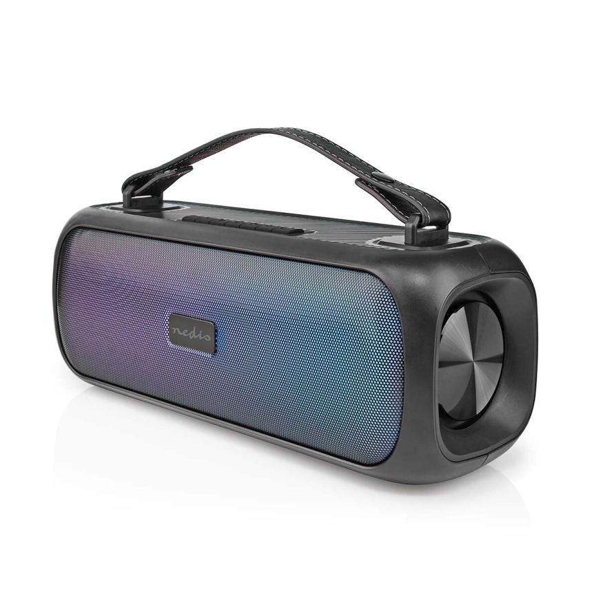Акумуляторна колонка зі світлодіодним RGB-підсвічуванням 45W/3000 mAh IPX5