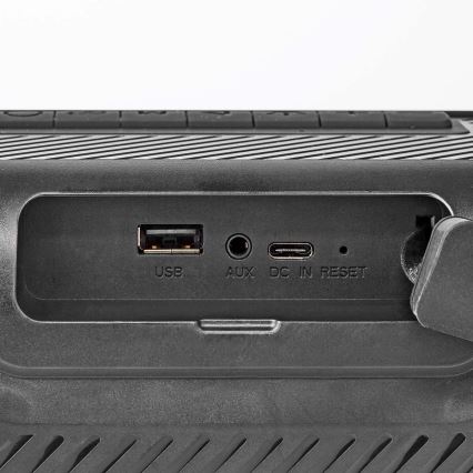 Акумуляторна колонка зі світлодіодним RGB-підсвічуванням 45W/3000 mAh IPX5