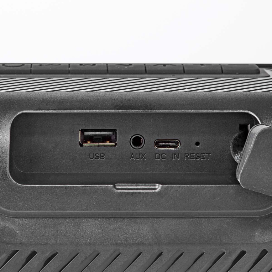 Акумуляторна колонка зі світлодіодним RGB-підсвічуванням 45W/3000 mAh IPX5